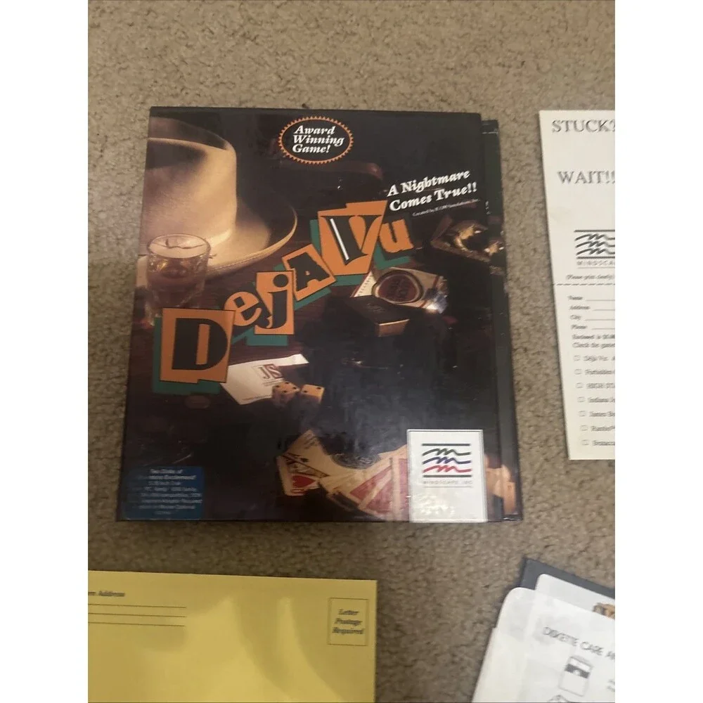 Déjà Vu – Deja Vu A Nightmare Comes True Commodore 64 128 - Complete CIB